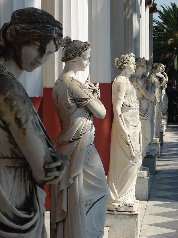 Muses in Achilleion