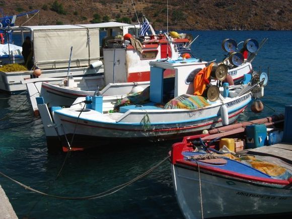 Fishing Boat in Patmos