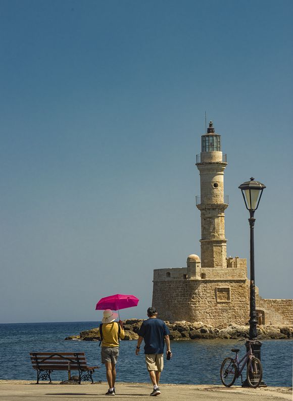 walking at the port