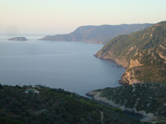 South west coast from Chora