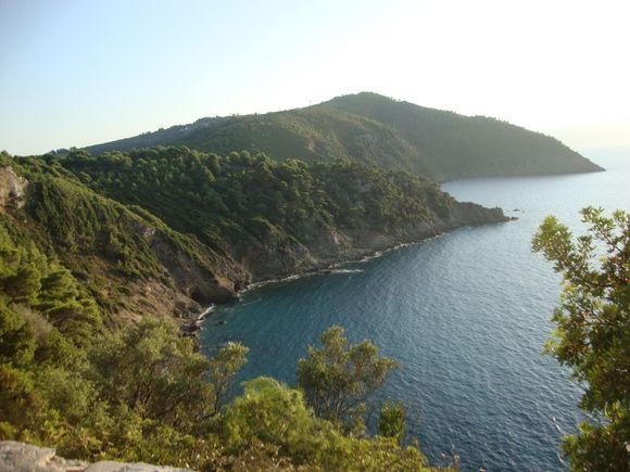 South west coast of Alonissos from Agios Anargyri