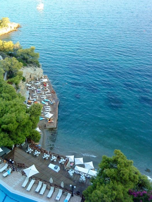 Monastiri, view from the Sirene blue resort.