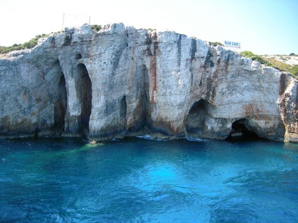 Blue Caves, Zakynthos.
