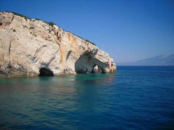 Blue caves, Zakynthos.
