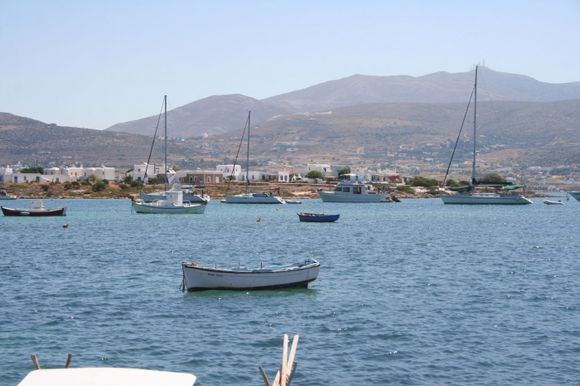The port of Antiparos