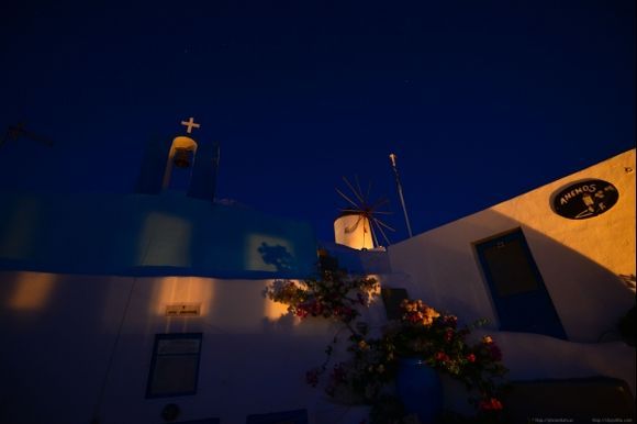 Night Magic in Oia