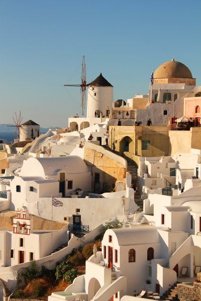 The Oia skyline.