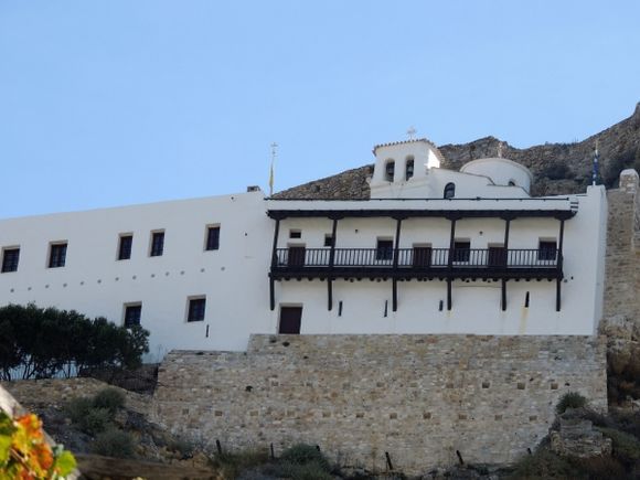 Monastery Skyros town