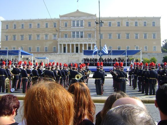 National Holiday October 28 in Syntagma square