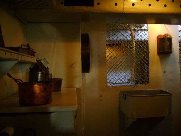 Averof Warship: The kitchen