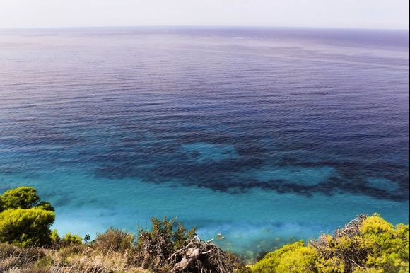 Pefkoulia beach, Lefkada island - Ionian sea.