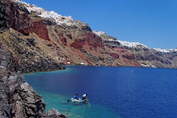 Oia from Ammoudi