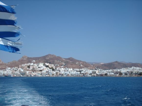 naxos by boat