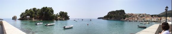 Panorama of Parga Bay