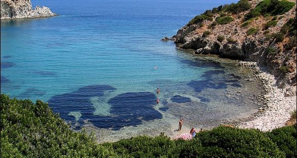 Bay close to Agia Marina