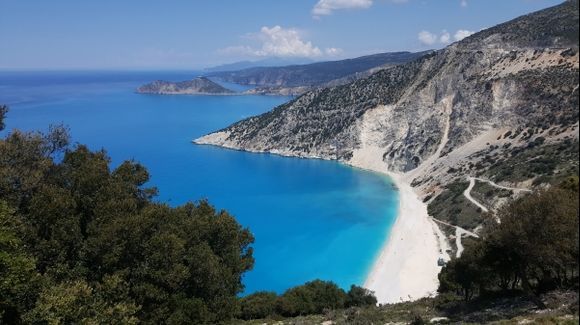 MYRTOS WITH ASSOS IN THE DISTANCE