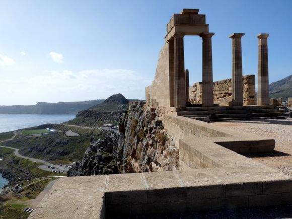 Acropolis at Lindos. Only one there.