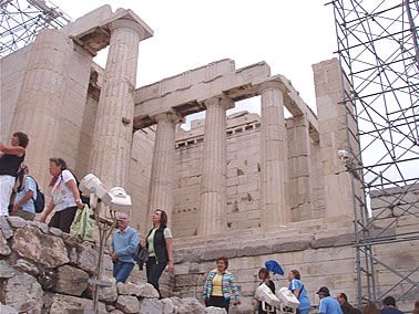 Acropolis entrance