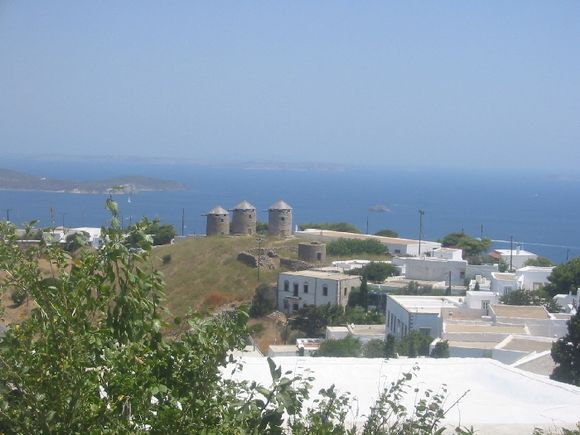 Chora, Windmills and the sea