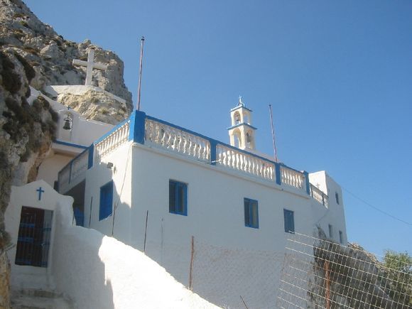 Kantouni-Timios Stavros Church on the hill
