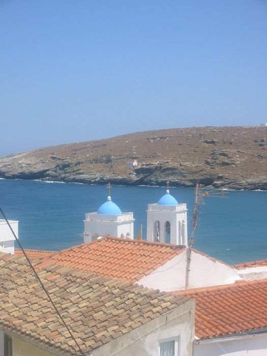 Hora; a view over the houses