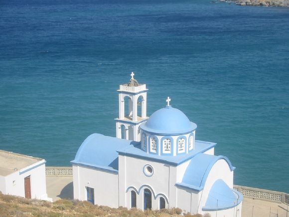 Kantouni- Small church and sea