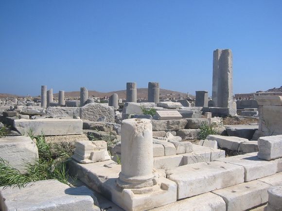 Detail of columns