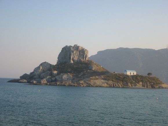 Little island in the cove of Agios Stefanos