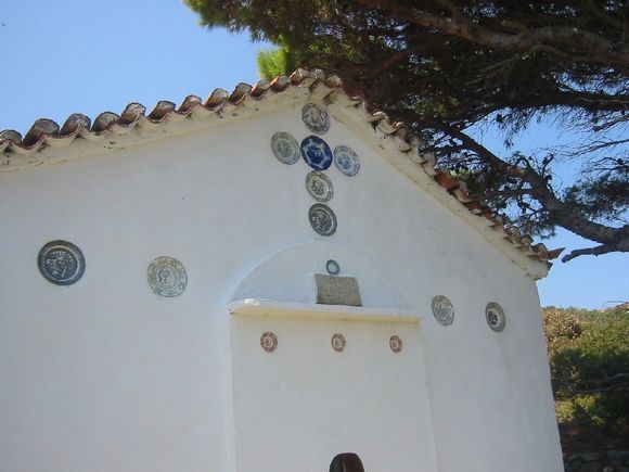 Detail of church in Kastro