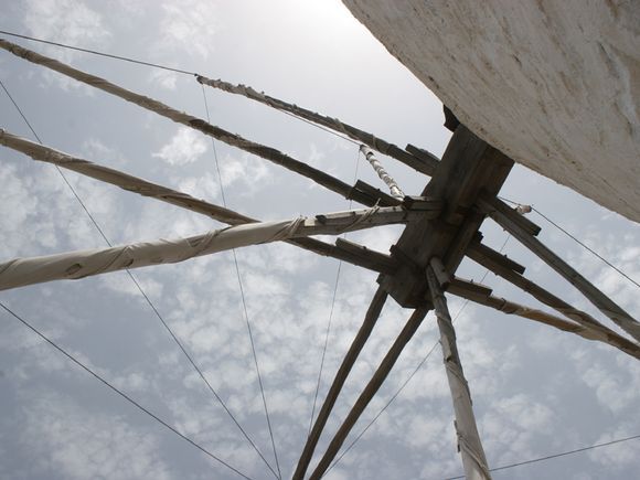 Famous windmills of Amorgos