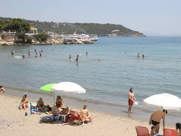 Beach of Aegina
