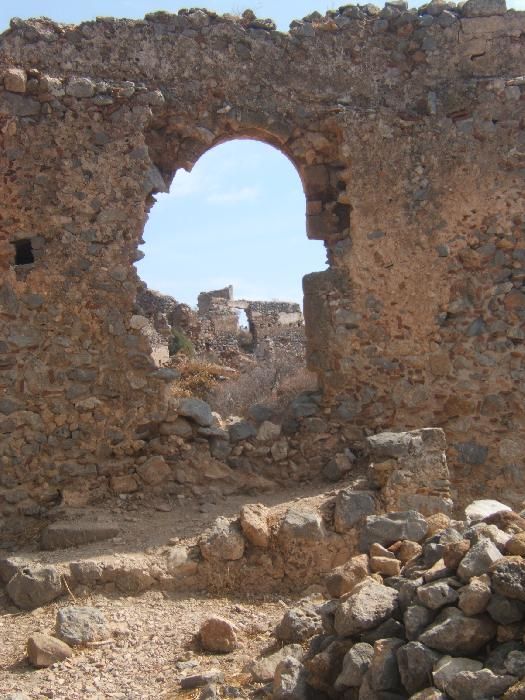Monemvassia ruins