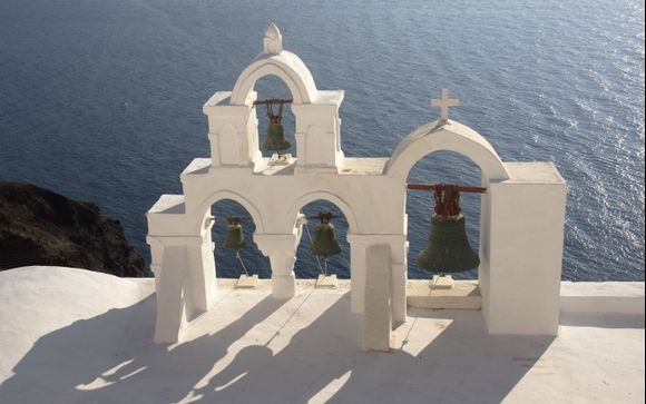 white silouttes, blue background