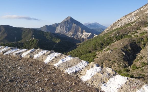 View of Olympos