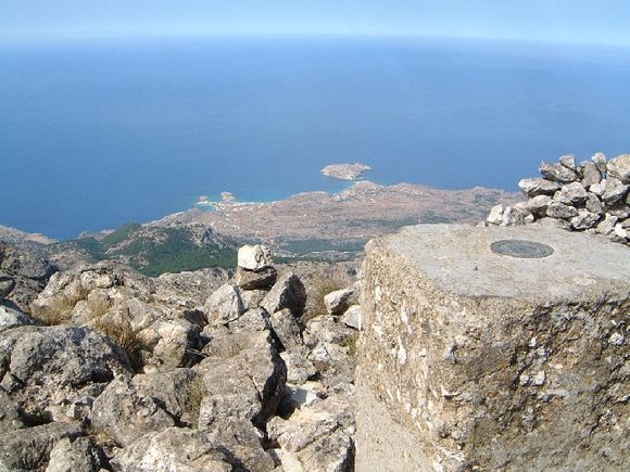 View of Lefkos from Kali Limni (1215m)