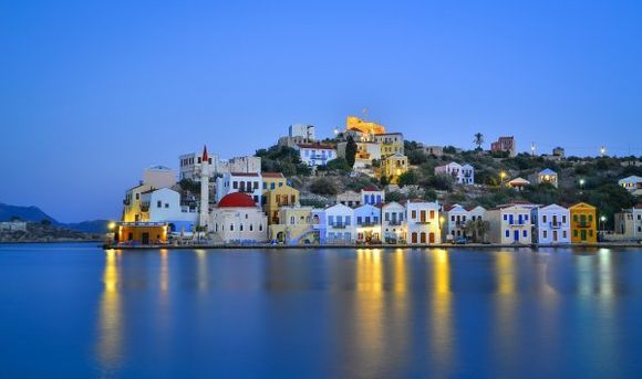 Kastellorizo At Blue Hour