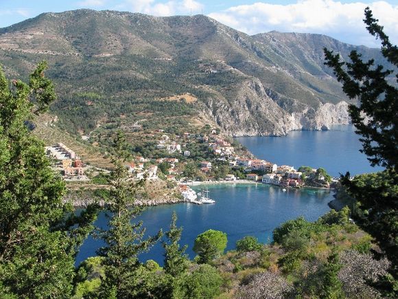 A view from Venetian Castle of Assos