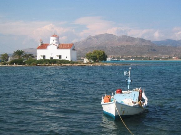 The church of Saint Spiridon on Elafonissos Island