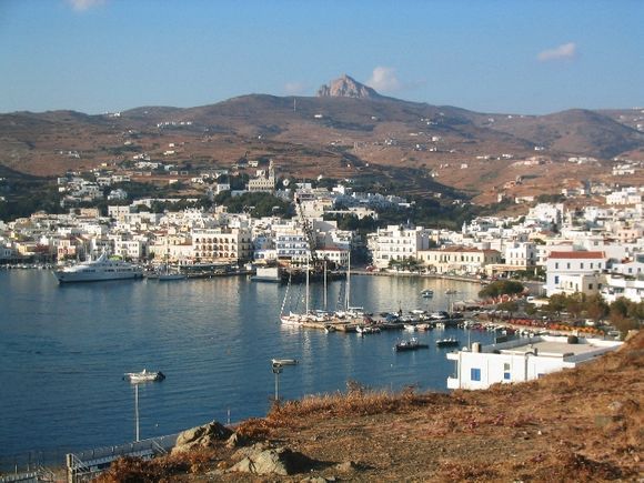 View over Tinos