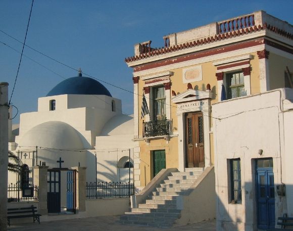 Square on Chora of Serifos